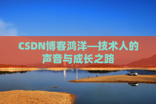 CSDN博客鸿洋—技术人的声音与成长之路