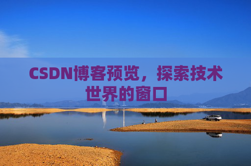 CSDN博客预览，探索技术世界的窗口